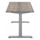 Olton Height Adjustable Straight Office Desk